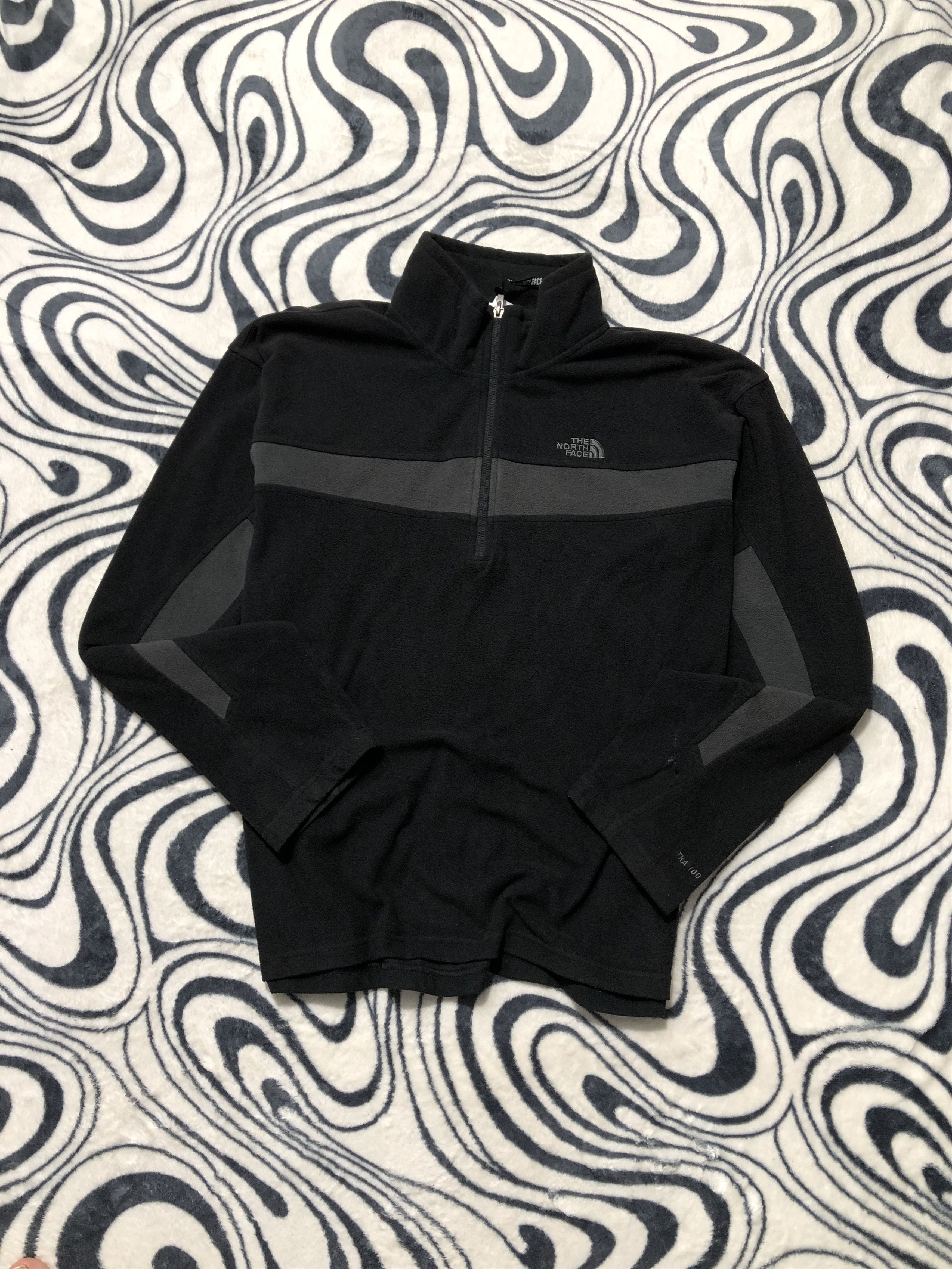 The North Face The North Face Vintage Mens 1\4 Zip Fleece Jacket Size US XL / EU 56 / 4 - 1 Thumbnail