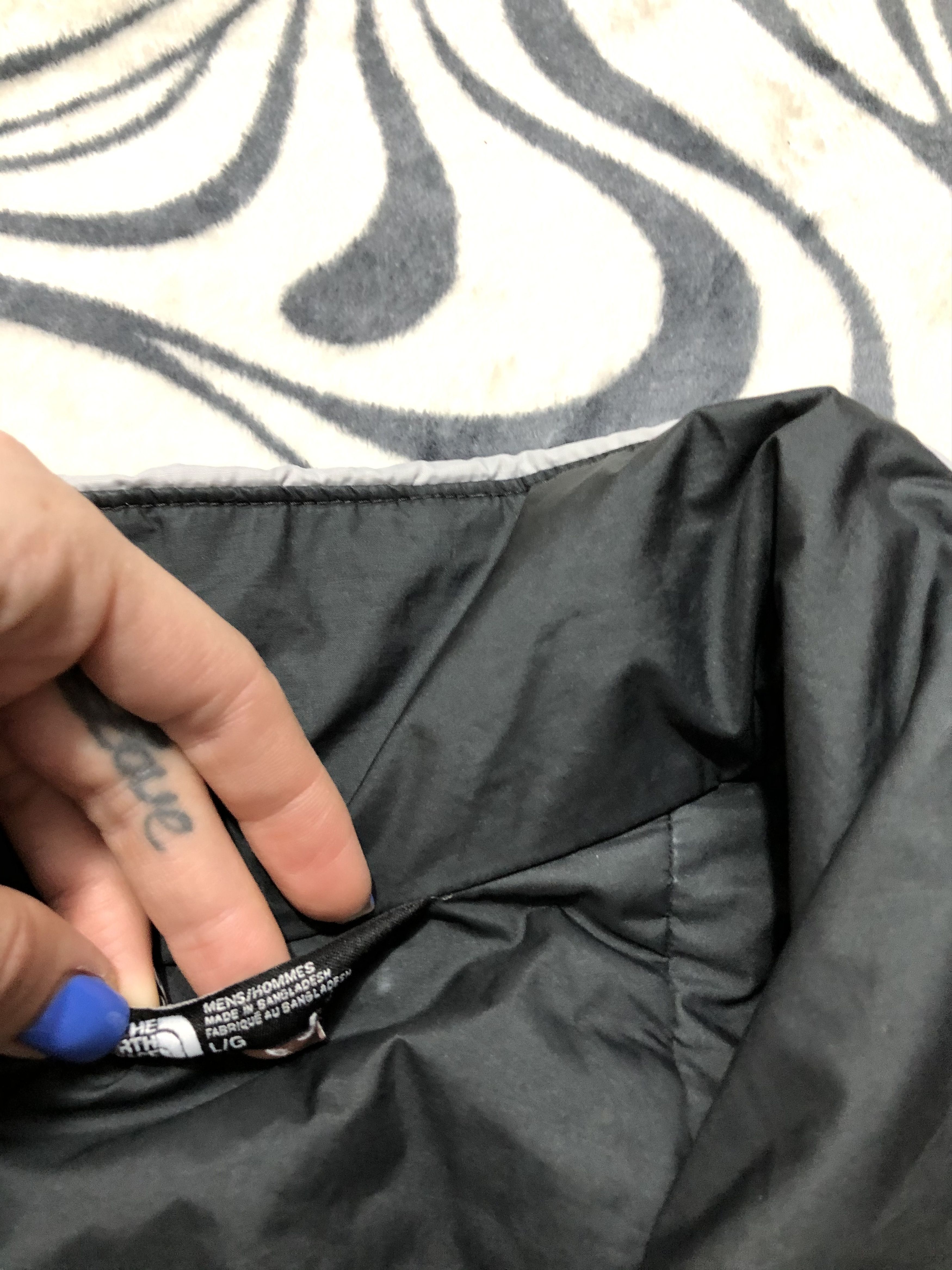 The North Face The North Face Vintage Mens Quilted Jacket Size US XL / EU 56 / 4 - 4 Thumbnail