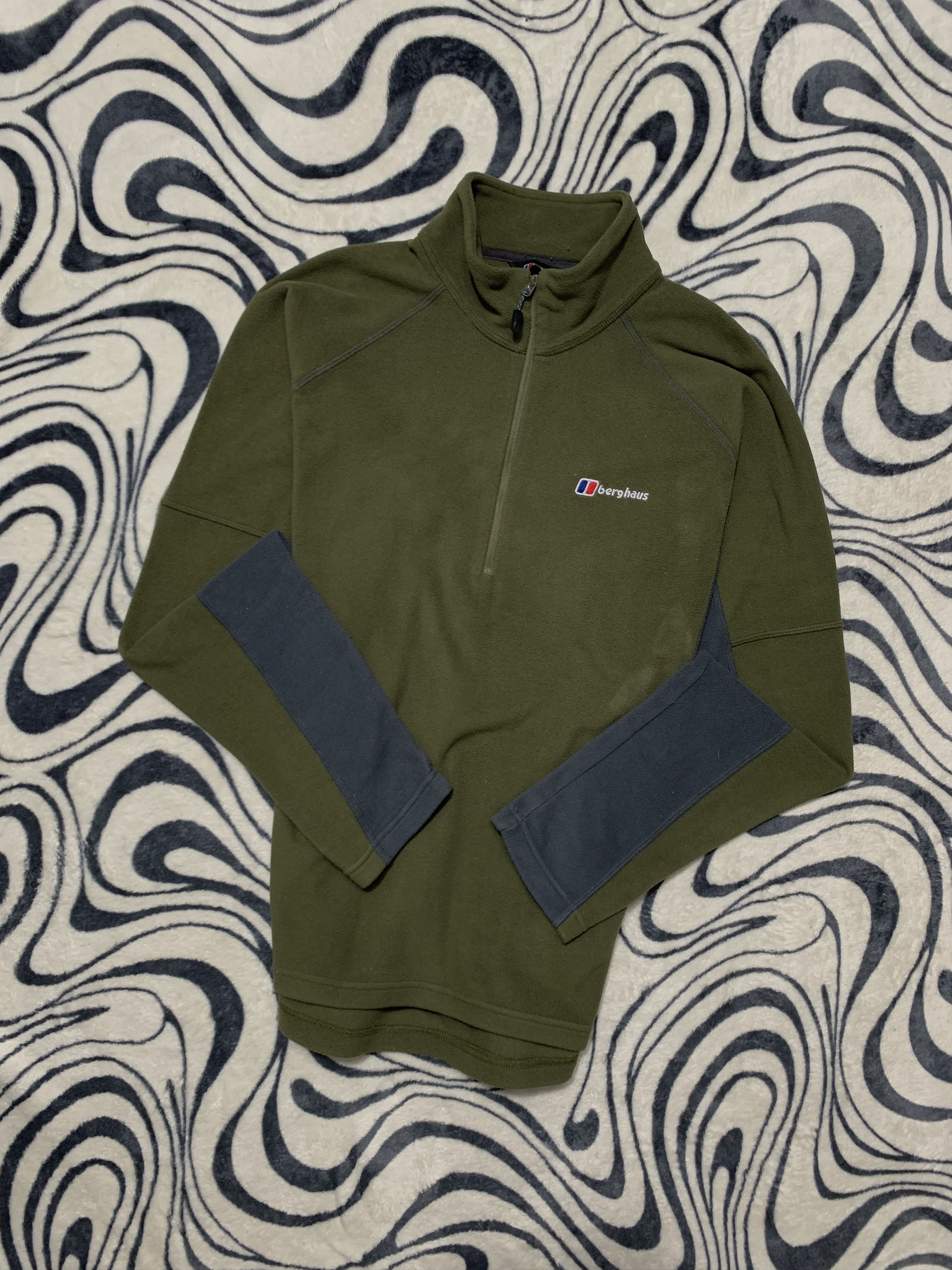 Berghaus Berghaus Mens Quarter Zip Fleece Jacket Size US XL / EU 56 / 4 - 1 Thumbnail