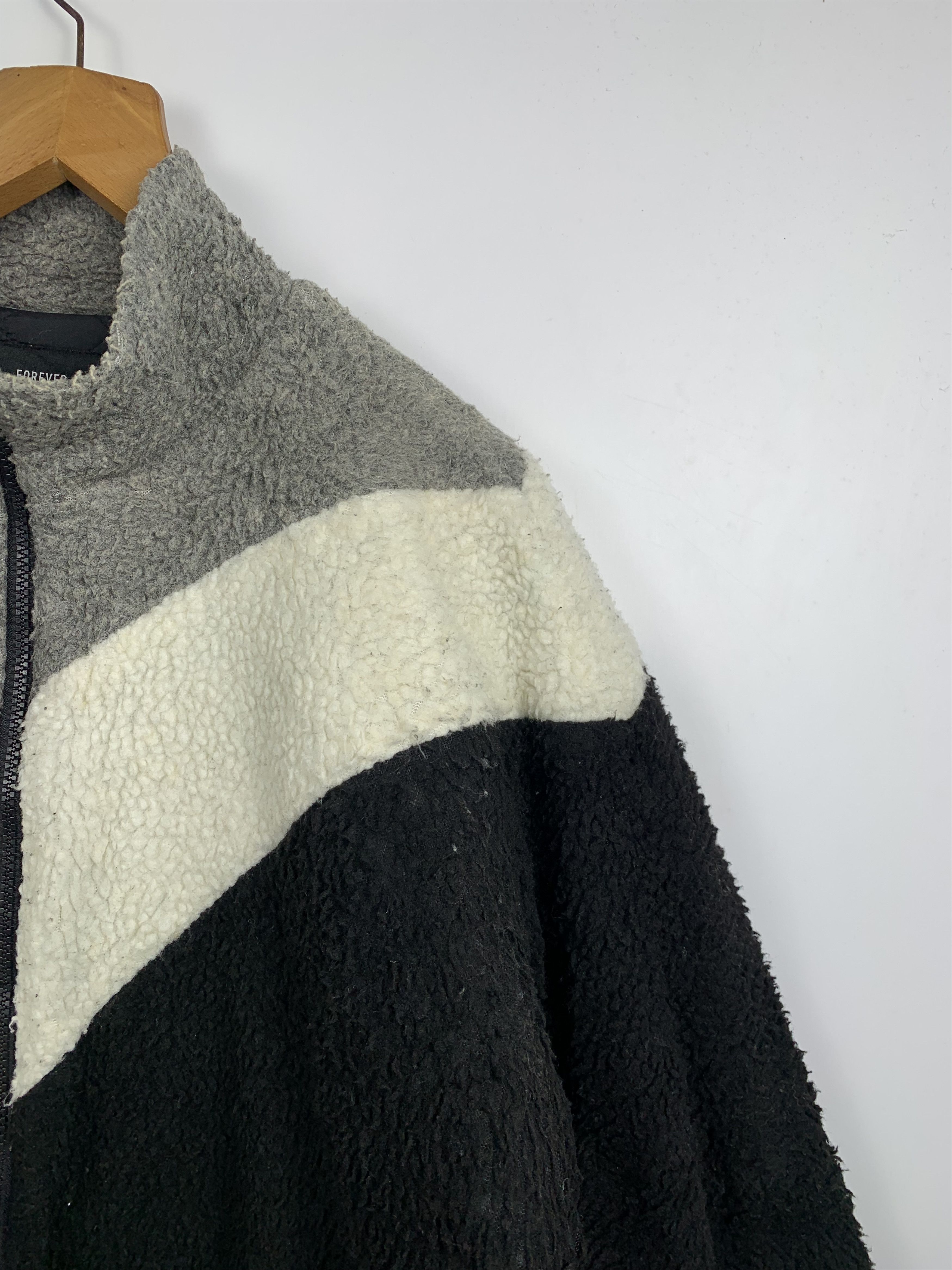 Forever 21 Forever 21 Deep Pile Fleece Jacket J1192 Size US L / EU 52-54 / 3 - 4 Thumbnail
