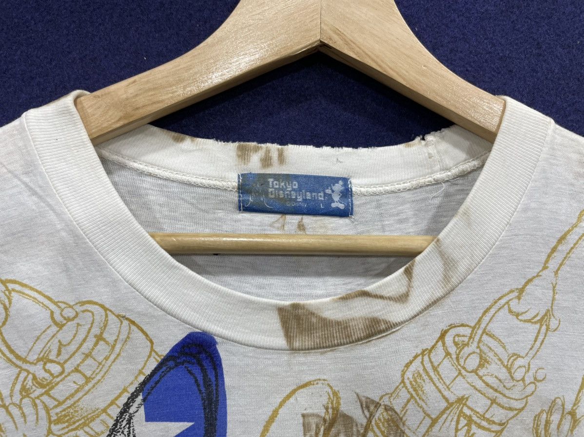 Disney × Vintage Vintage Distressed Mickey All Over Print AOP Single Stich Size US L / EU 52-54 / 3 - 3 Thumbnail