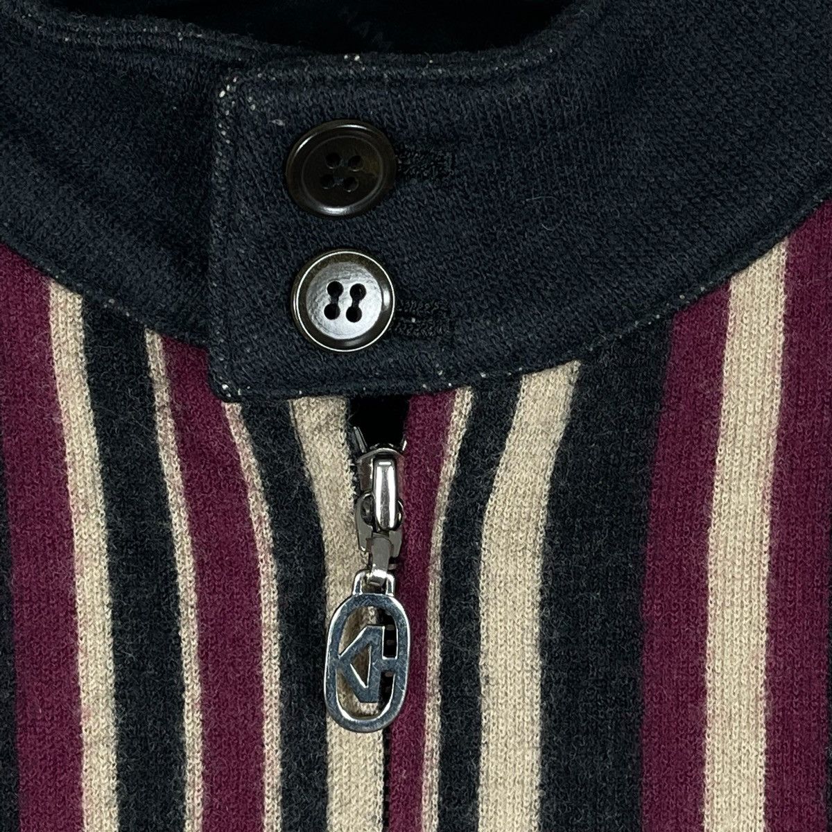 Katharine Hamnett London Vintage Katharine Hammett London Blouson Zip Up Jacket Size US L / EU 52-54 / 3 - 12 Thumbnail