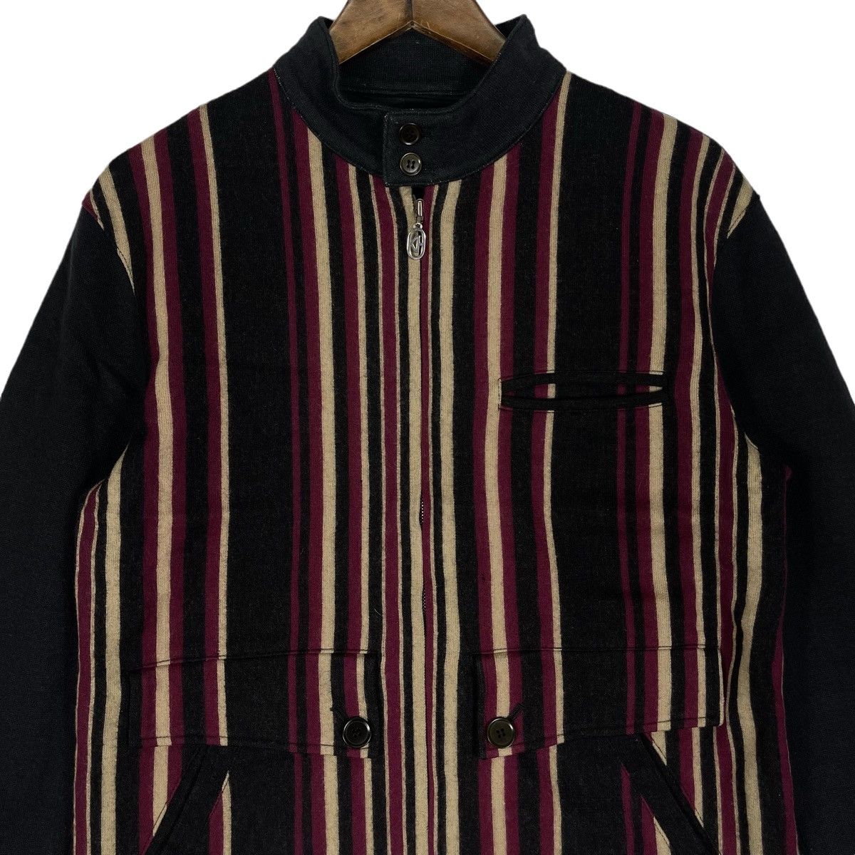 Katharine Hamnett London Vintage Katharine Hammett London Blouson Zip Up Jacket Size US L / EU 52-54 / 3 - 9 Thumbnail