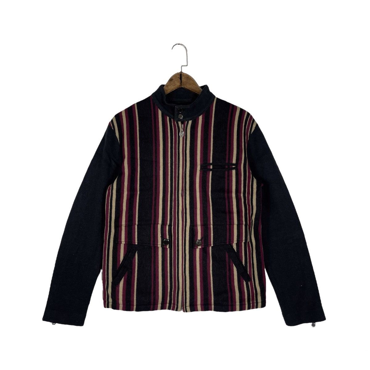 Katharine Hamnett London Vintage Katharine Hammett London Blouson Zip Up Jacket Size US L / EU 52-54 / 3 - 1 Thumbnail