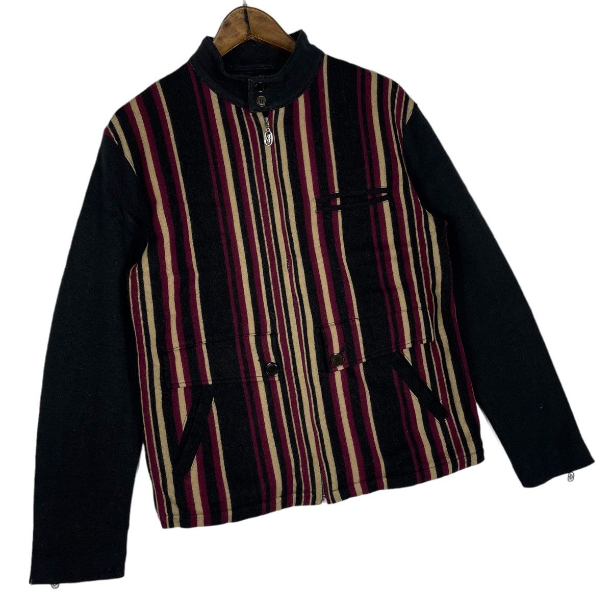 Katharine Hamnett London Vintage Katharine Hammett London Blouson Zip Up Jacket Size US L / EU 52-54 / 3 - 6 Thumbnail