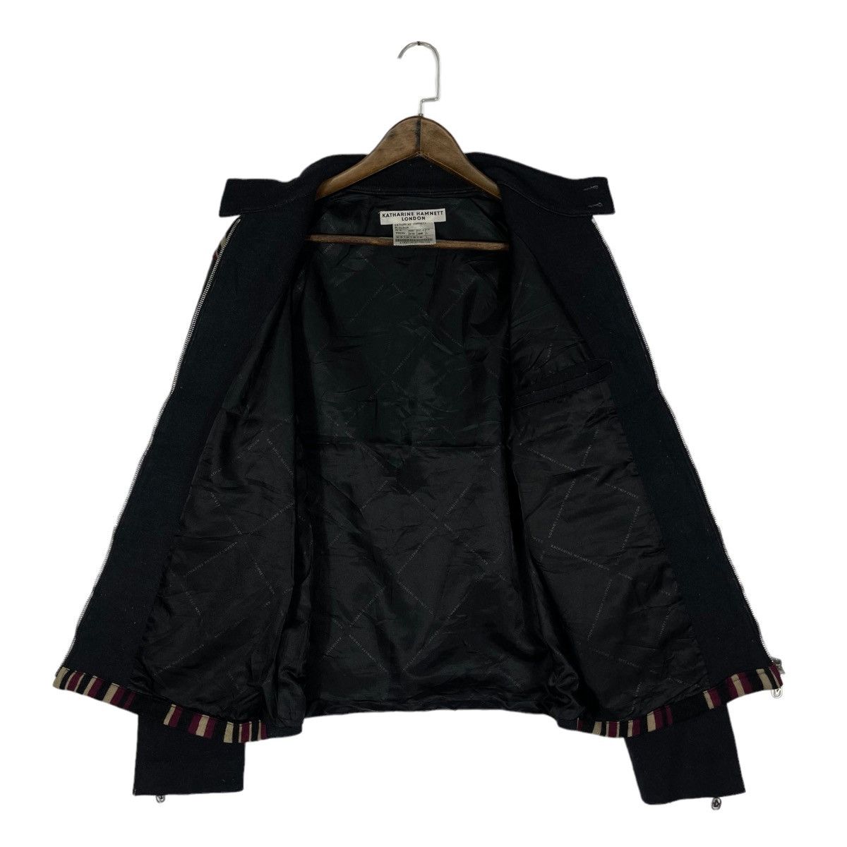 Katharine Hamnett London Vintage Katharine Hammett London Blouson Zip Up Jacket Size US L / EU 52-54 / 3 - 2 Thumbnail