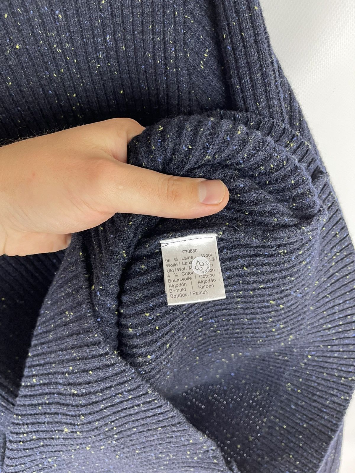 Lacoste Lacoste vintage wool dot pattern knitted sweater Size US M / EU 48-50 / 2 - 8 Thumbnail