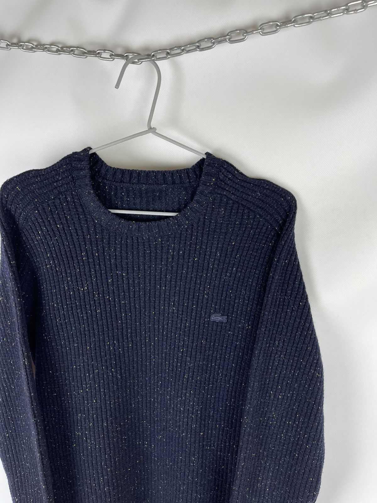 Lacoste Lacoste vintage wool dot pattern knitted sweater Size US M / EU 48-50 / 2 - 5 Thumbnail