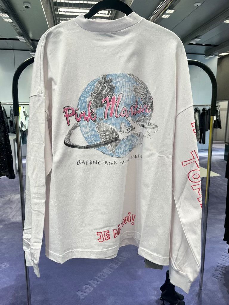 Balenciaga *First Hand Unreleased* Pink Martini Long Sleeve Balenciaga *First Hand Unreleased* Pink Martini Long Sleeve