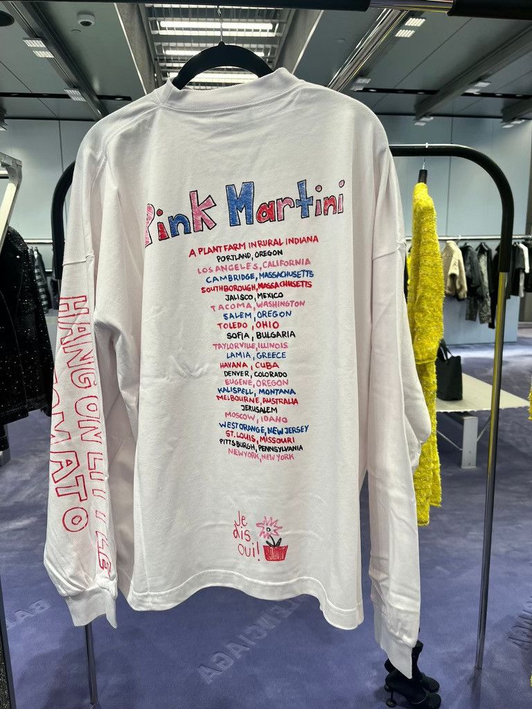 Balenciaga *First Hand Unreleased* Pink Martini Long Sleeve Balenciaga *First Hand Unreleased* Pink Martini Long Sleeve