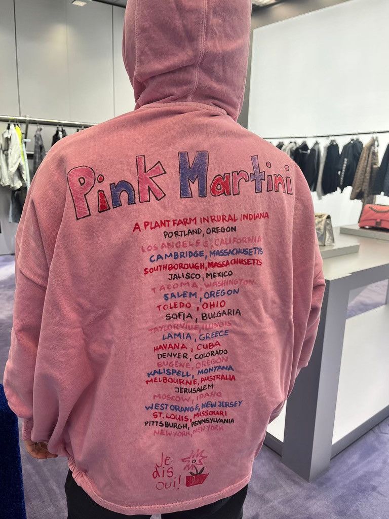 Balenciaga *First Hand Unreleased* Pink Martini Hoodie | Grailed