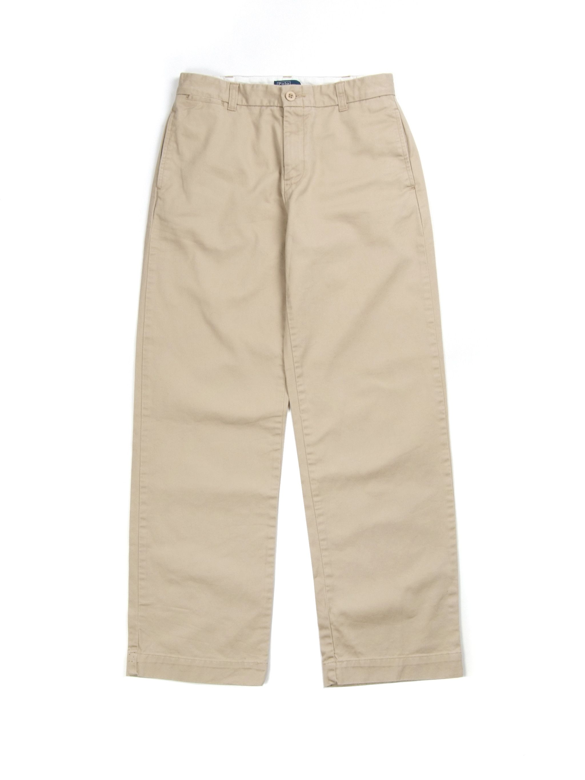 Polo Ralph Lauren × Vintage Vintage Polo Ralph Lauren Beige High Rise Chino Pants (S) Size 27" / US 4 / IT 40 - 1 Thumbnail