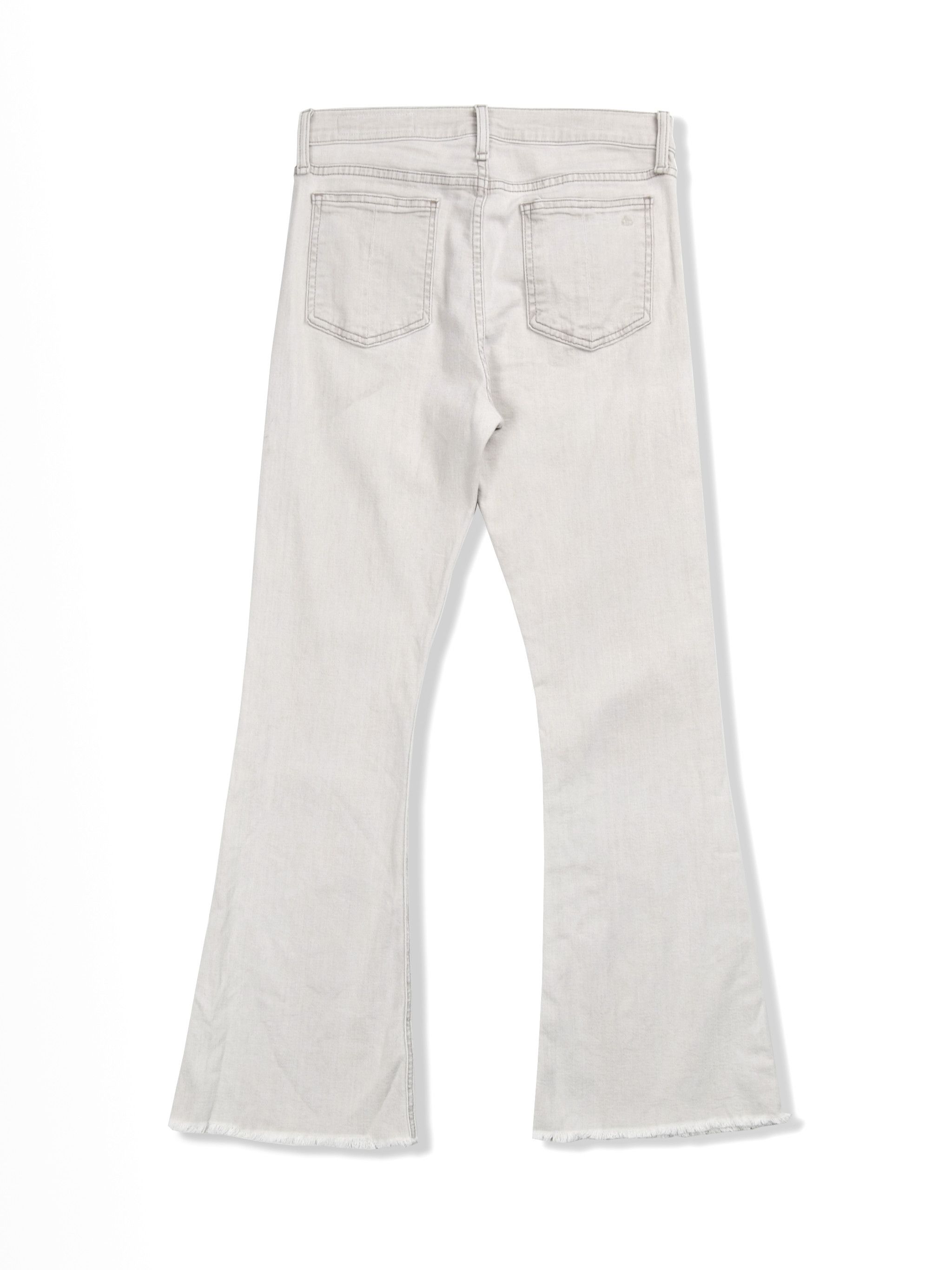 Rag & Bone Rag & Bone Beige Boot Cut Flared Jeans (28) Size 28" / US 6 / IT 42 - 2 Thumbnail