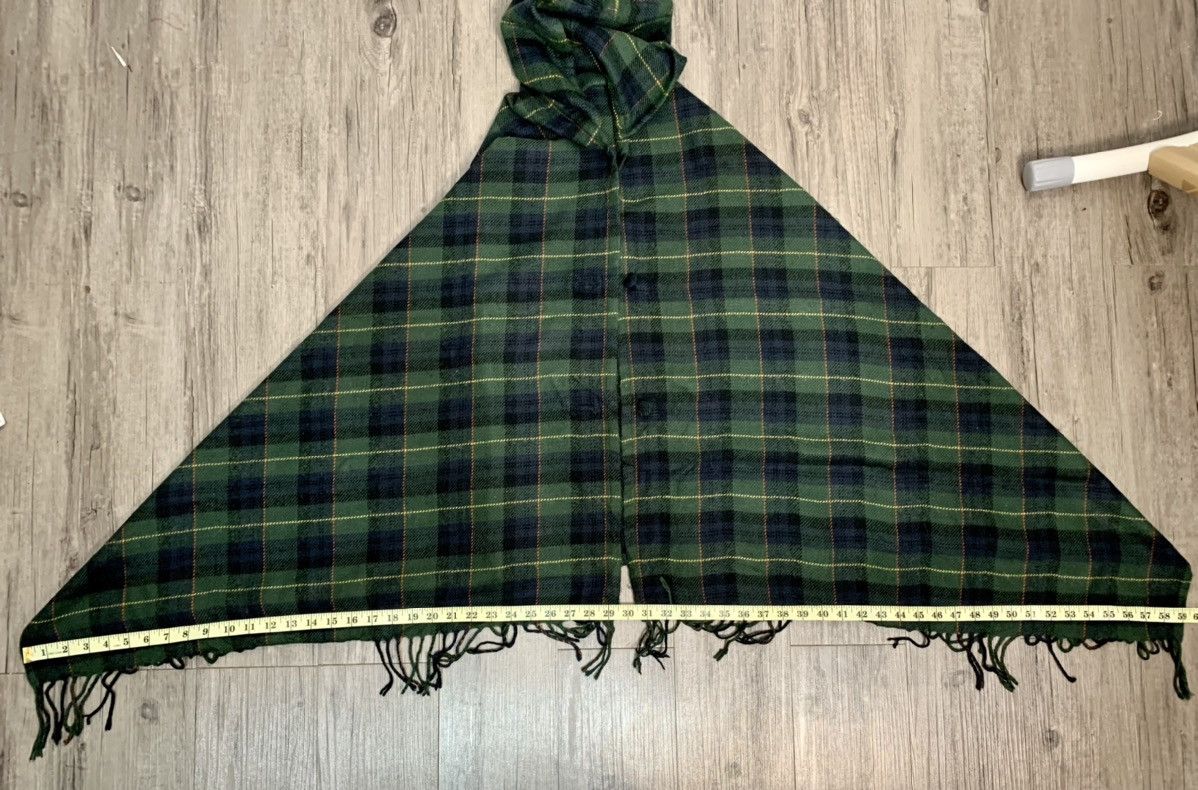 Vintage Green Plaid poncho Size US M / EU 48-50 / 2 - 4 Thumbnail