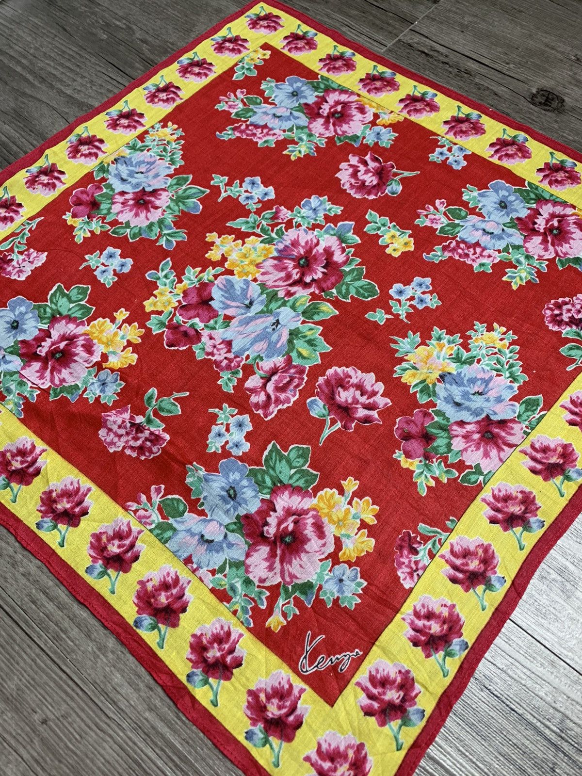Kenzo Kenzo Handkerchief / Bandana / Neckerchief Size ONE SIZE - 5 Thumbnail