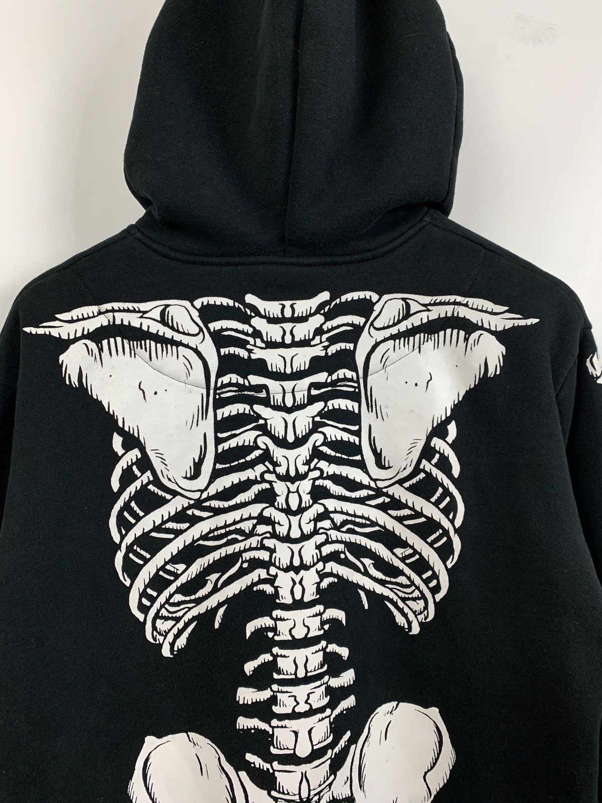 Japanese Brand Vintage Skeleton Zip Up Hoodie Kanye West Style Like LRG Size US S / EU 44-46 / 1 - 24 Thumbnail