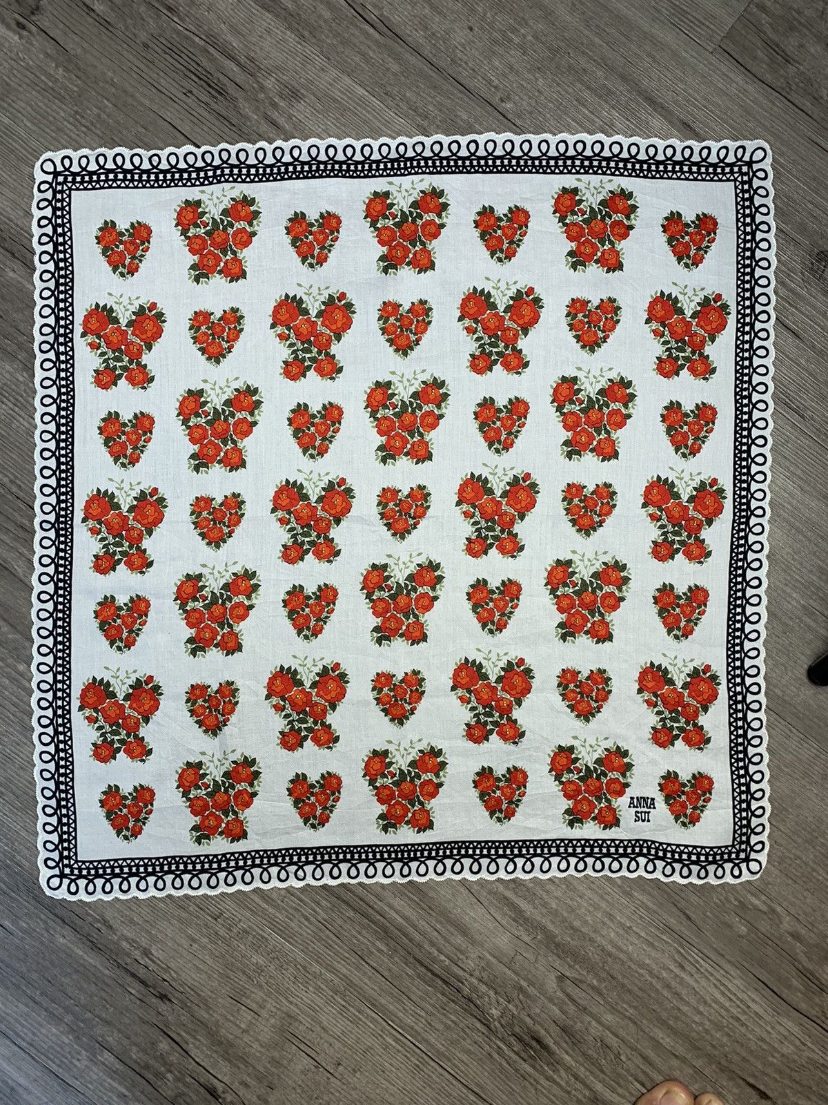 Anna Sui Anna Sui Handkerchief / Bandana / Neckerchief Size ONE SIZE - 2 Thumbnail