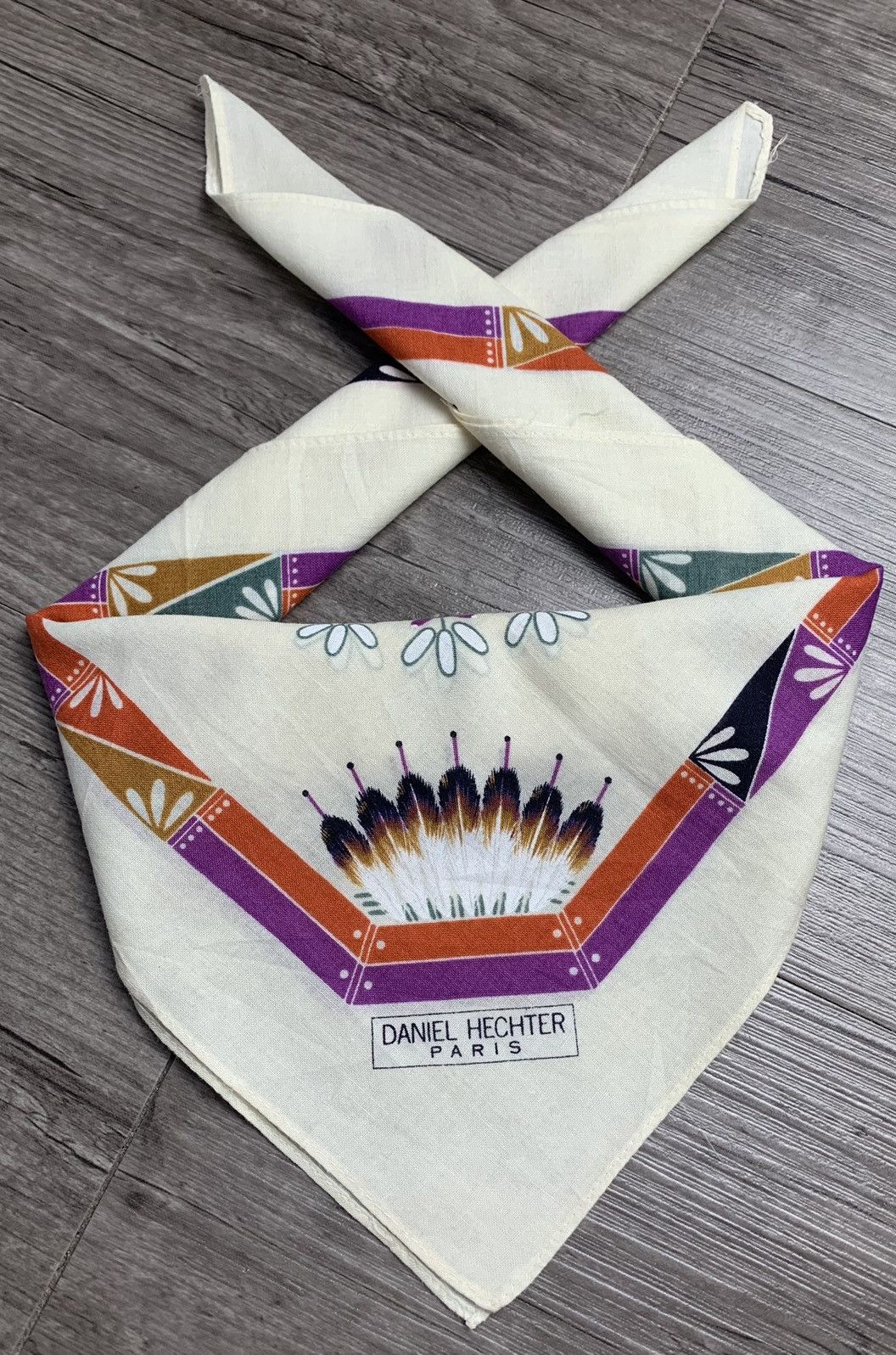 Daniel Hechter DANIEL HECHTER HANDKERCHIEF BANDANA NECKERCHIEF Size ONE SIZE - 1 Thumbnail