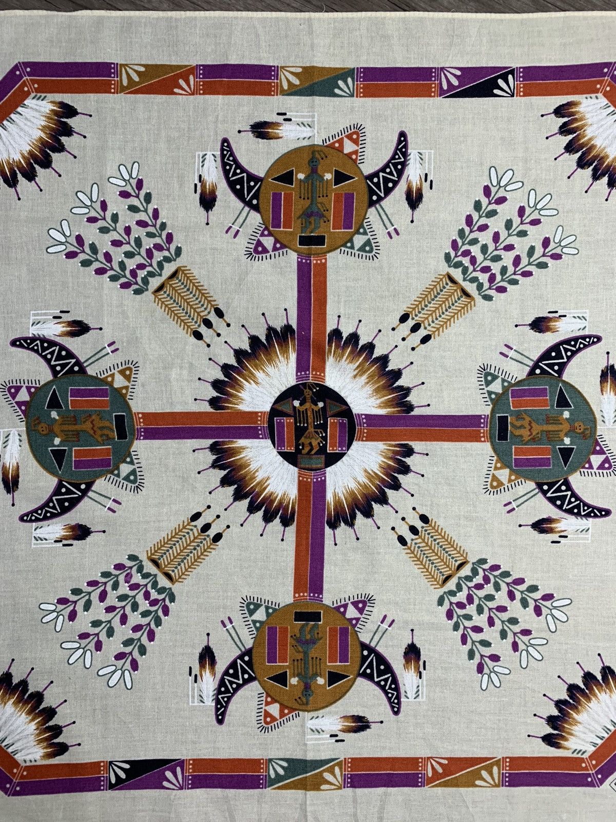 Daniel Hechter DANIEL HECHTER HANDKERCHIEF BANDANA NECKERCHIEF Size ONE SIZE - 4 Thumbnail