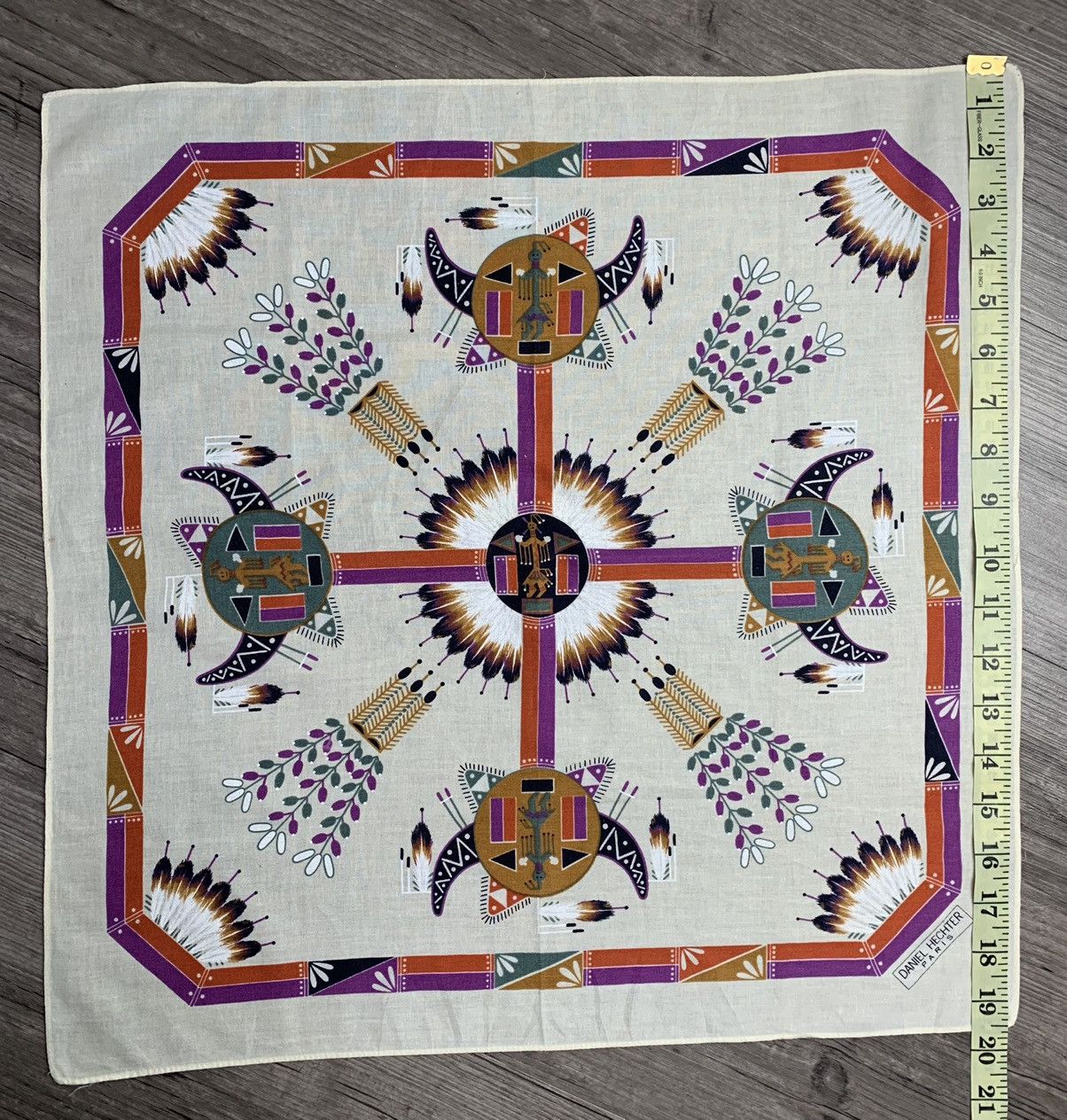 Daniel Hechter DANIEL HECHTER HANDKERCHIEF BANDANA NECKERCHIEF Size ONE SIZE - 6 Thumbnail