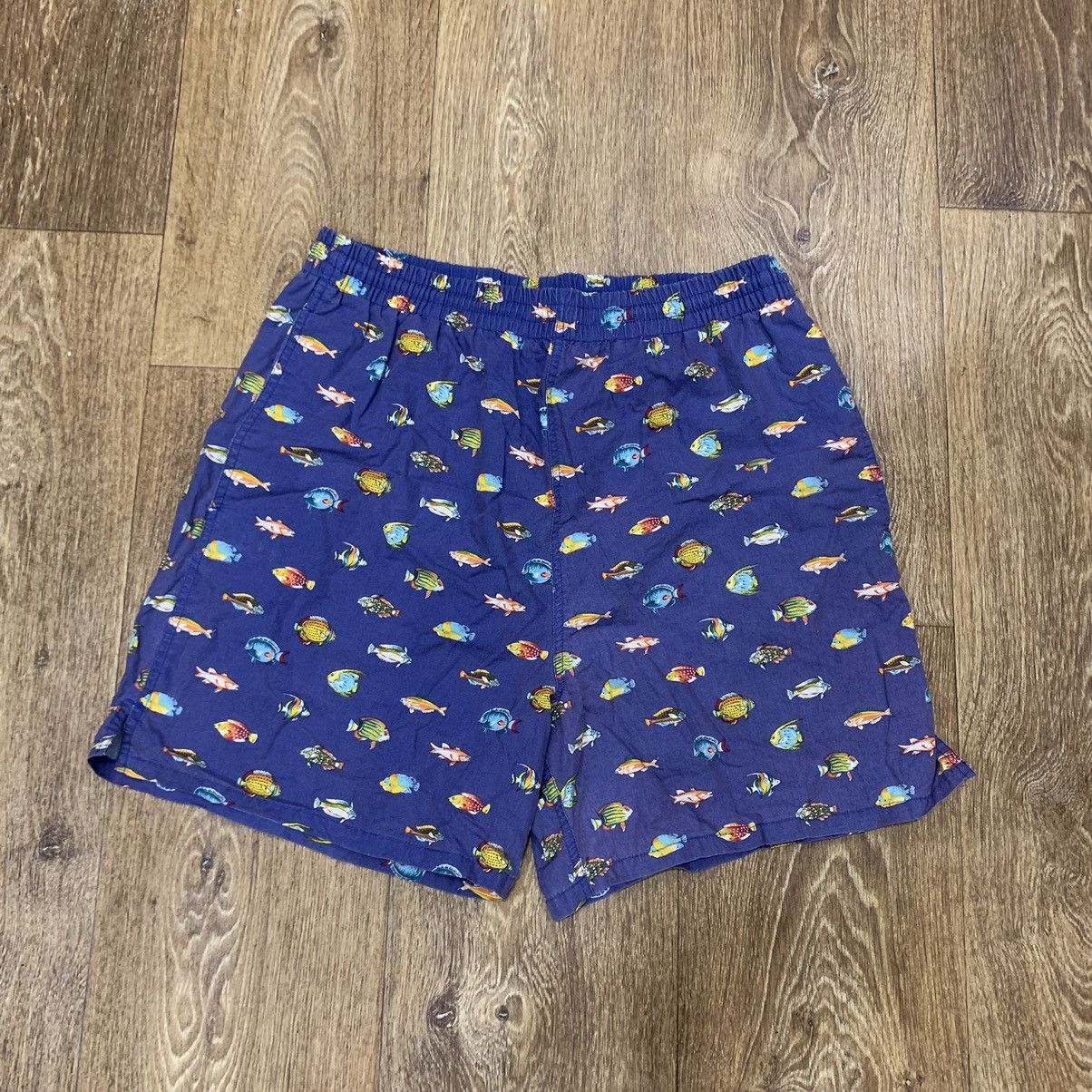Vintage Vintage 90s All Over Print Shorts Streetwear Skate Y2K 32 Size US 32 / EU 48 - 1 Thumbnail