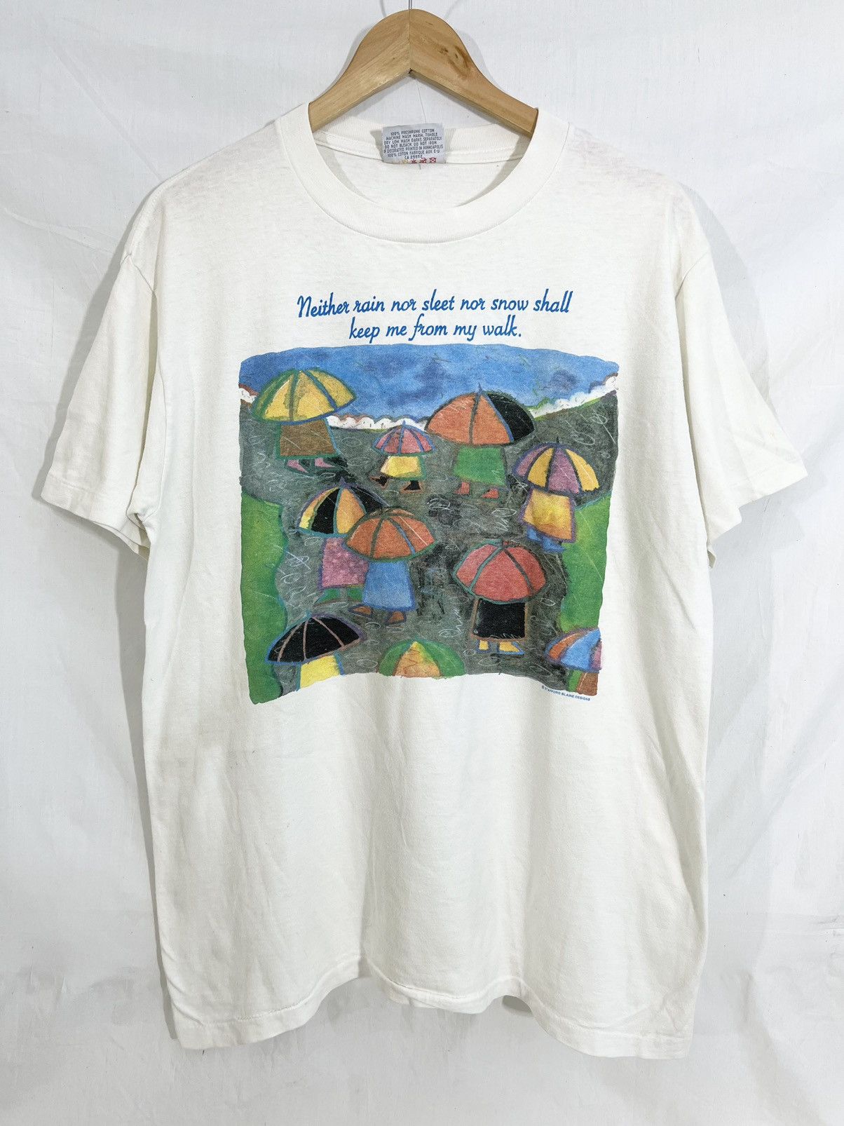Made In Usa × Vintage Vintage 90s Stafford Blaine Art T