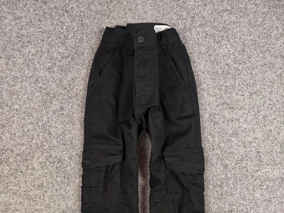 Japanese Brand Vintage 90's Cargo Pants Travis Scott Japan Black Hype Size US 32 / EU 48 - 3 Thumbnail