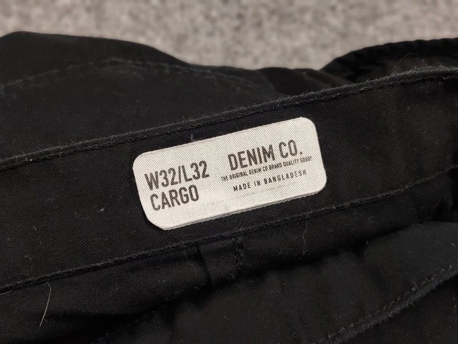 Japanese Brand Vintage 90's Cargo Pants Travis Scott Japan Black Hype Size US 32 / EU 48 - 9 Thumbnail