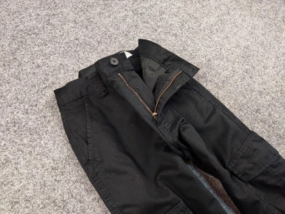 Japanese Brand Vintage 90's Cargo Pants Travis Scott Japan Black Hype Size US 32 / EU 48 - 5 Thumbnail