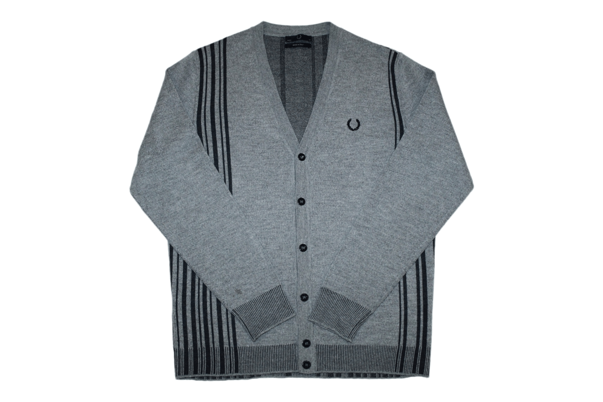 Fred Perry Fred Perry Reissue Textured Stripe Cardigan only for japan Size US M / EU 48-50 / 2 - 1 Thumbnail