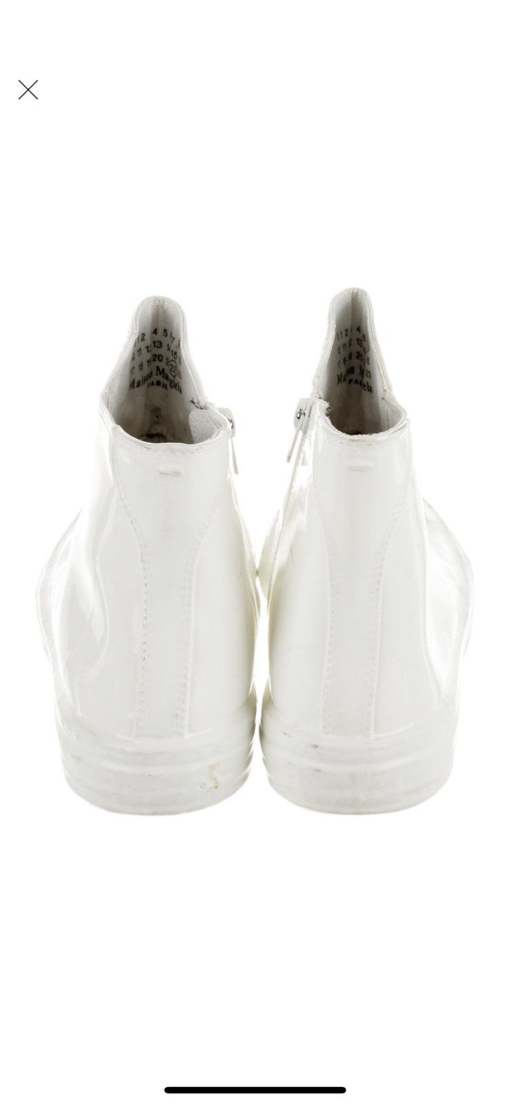 Maison Margiela Margiela Replica Plastic Casing High-Top Sneakers Size US 8 / EU 41 - 2 Thumbnail