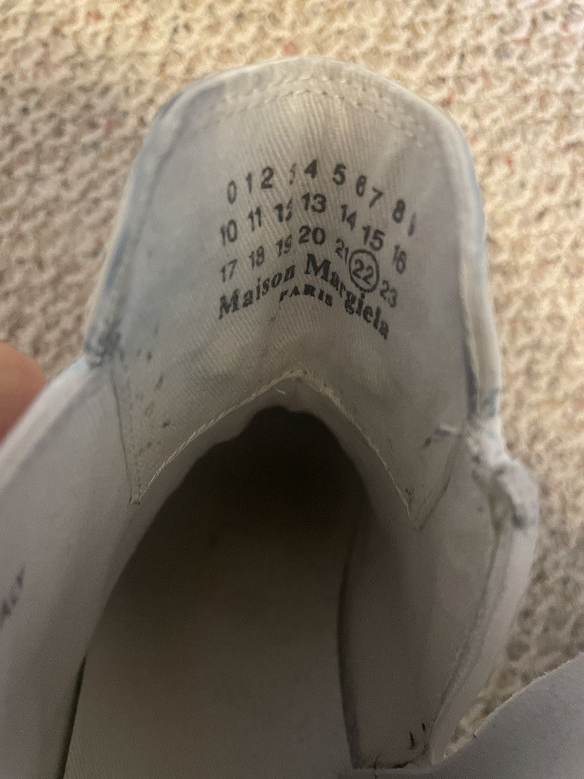 Maison Margiela Margiela Replica Plastic Casing High-Top Sneakers Size US 8 / EU 41 - 8 Thumbnail