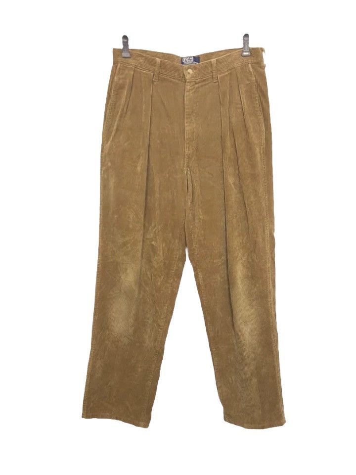 Polo Ralph Lauren Polo Ralph Lauren Corduroy Wide Relax Pants | Grailed