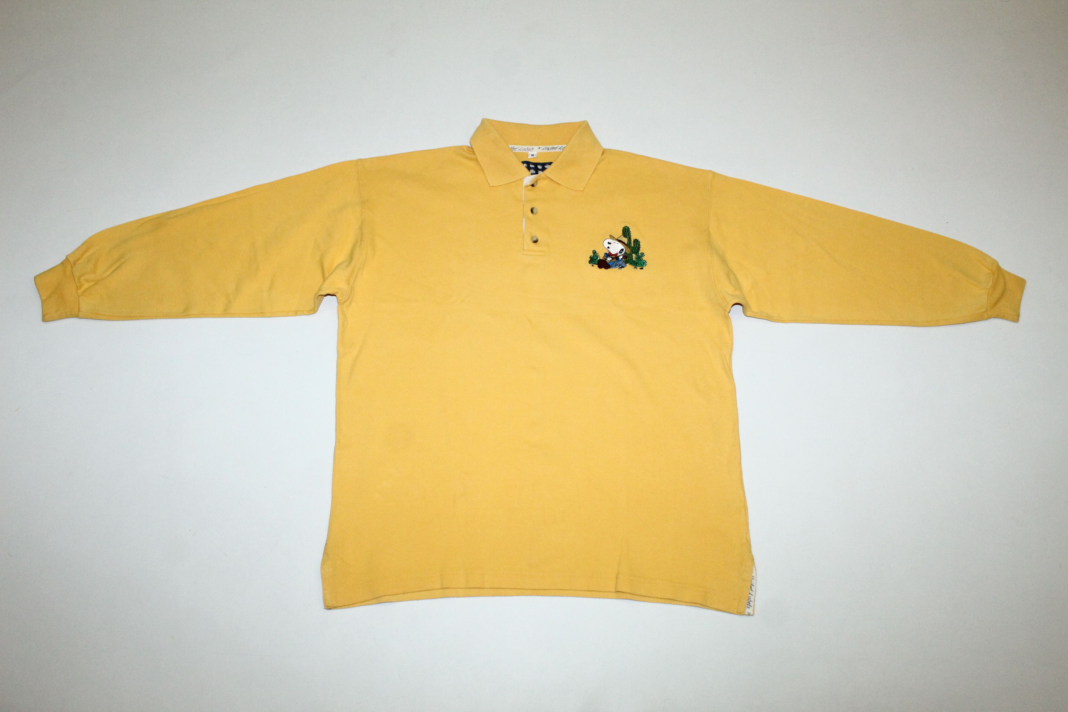 Kaws × Peanuts × Uniqlo RARE🔥 Peanuts Syndicate x United Labels L/S Polo Shirt Size US M / EU 48-50 / 2 - 6 Thumbnail