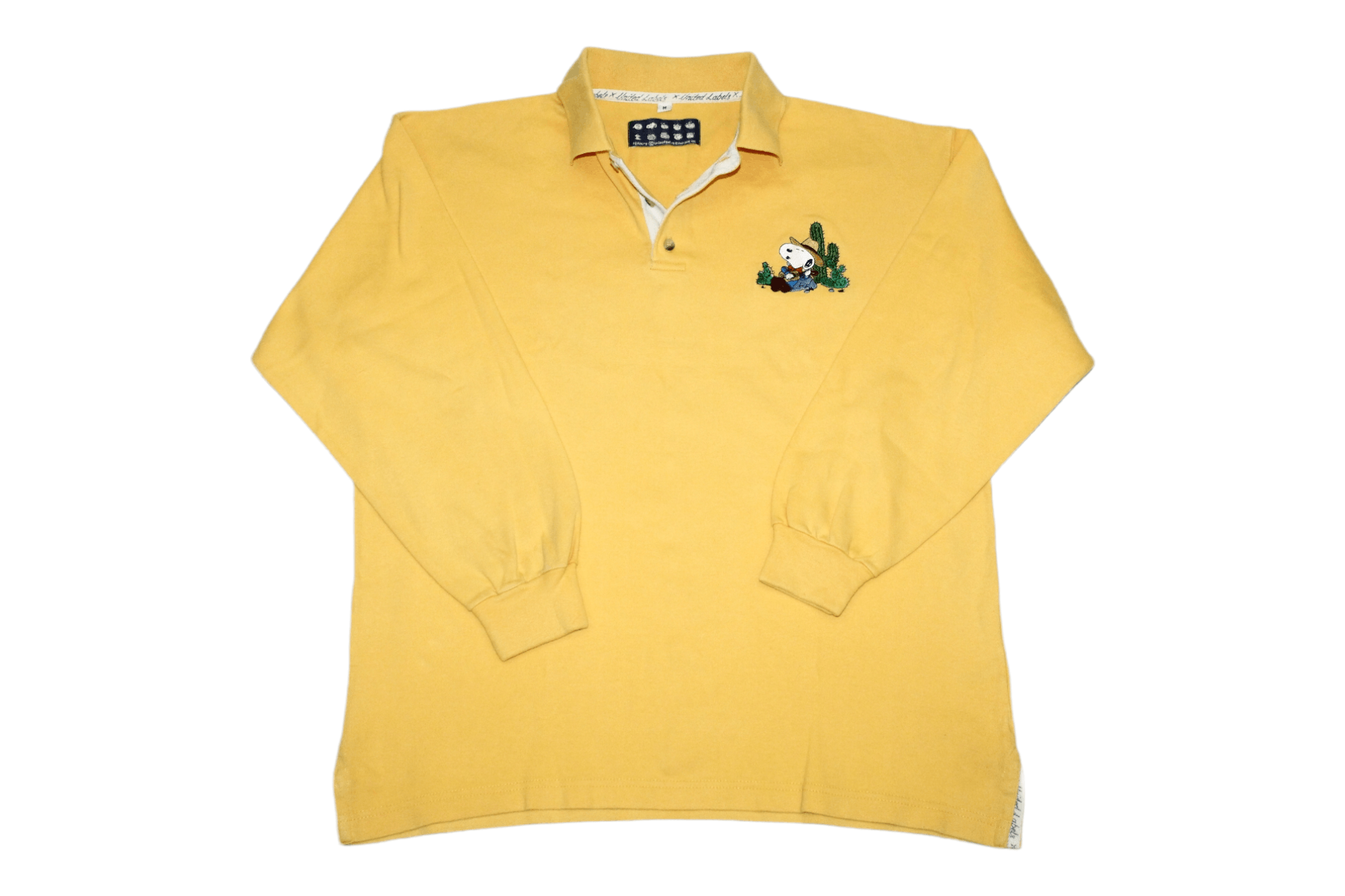 Kaws × Peanuts × Uniqlo RARE🔥 Peanuts Syndicate x United Labels L/S Polo Shirt Size US M / EU 48-50 / 2 - 1 Thumbnail
