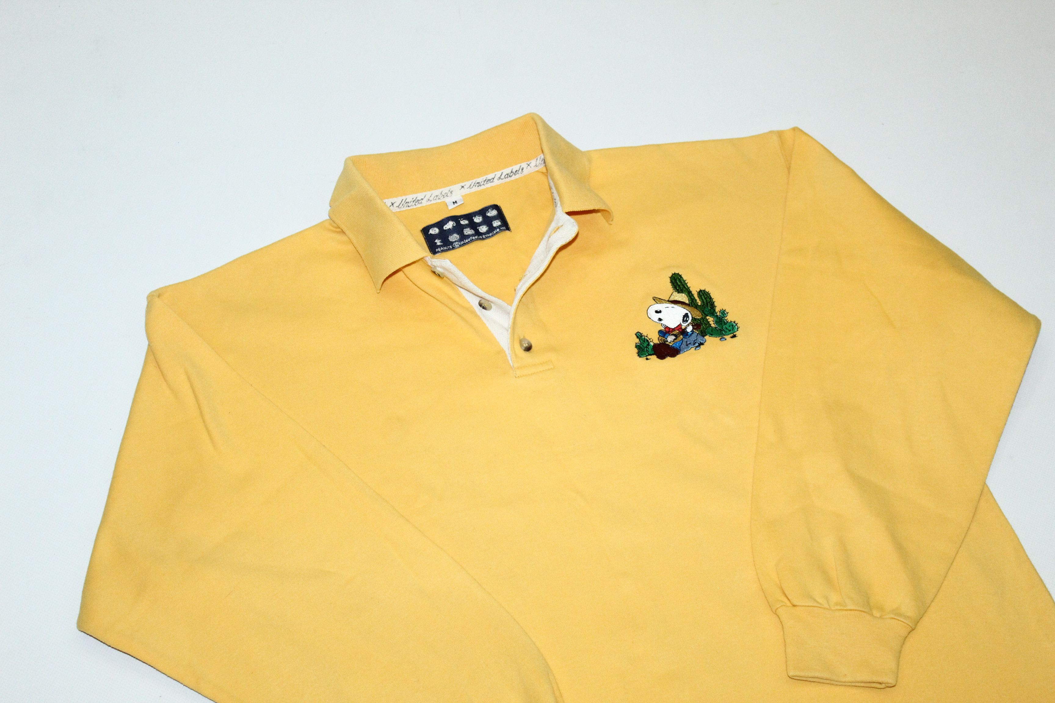 Kaws × Peanuts × Uniqlo RARE🔥 Peanuts Syndicate x United Labels L/S Polo Shirt Size US M / EU 48-50 / 2 - 2 Thumbnail