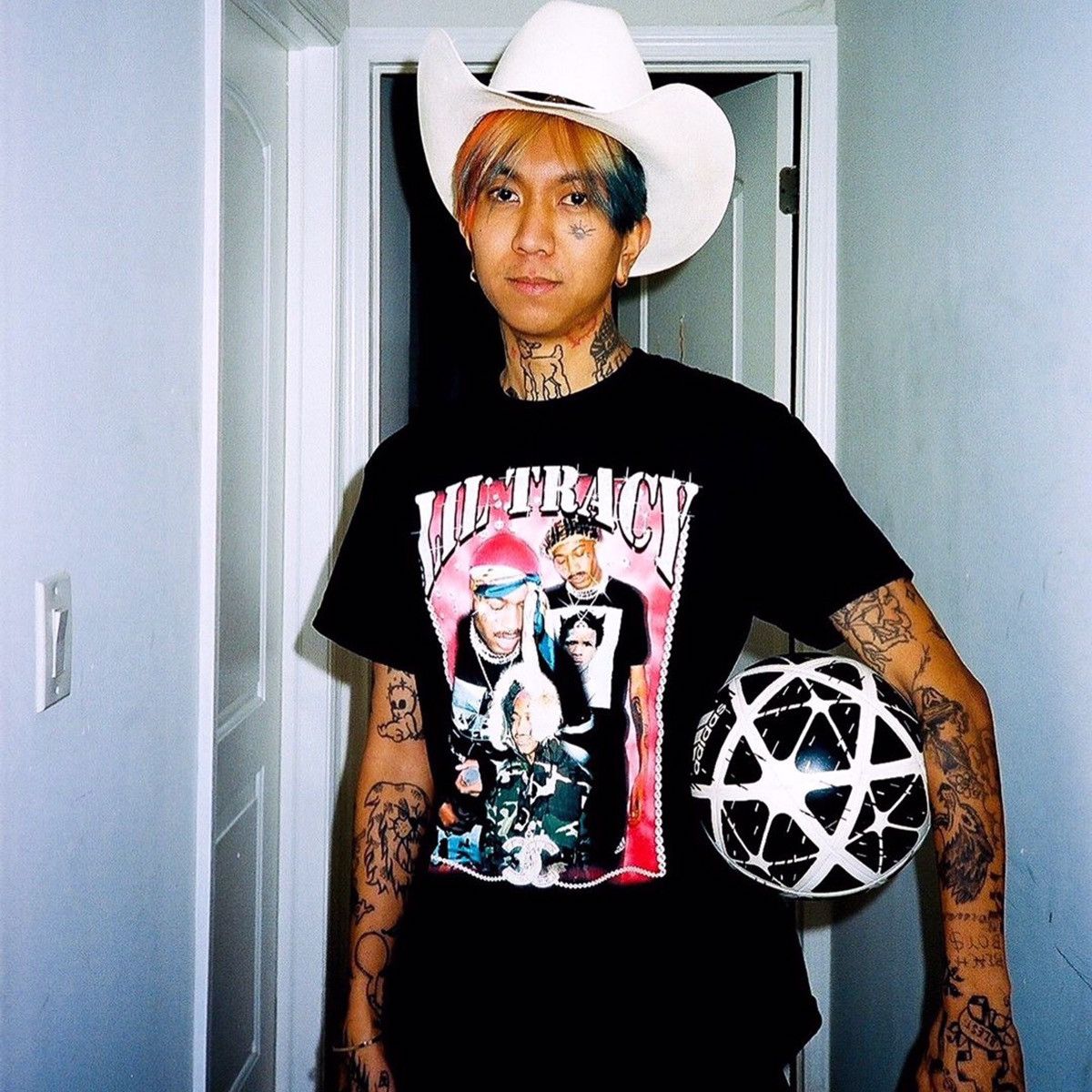 Copes × GOTHBOICLIQUE × Lil Peep Lil tracy x Nathan copes tee Size US L / EU 52-54 / 3 - 5 Thumbnail