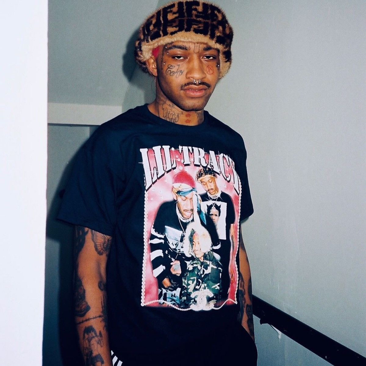 Copes × GOTHBOICLIQUE × Lil Peep Lil tracy x Nathan copes tee Size US L / EU 52-54 / 3 - 4 Thumbnail