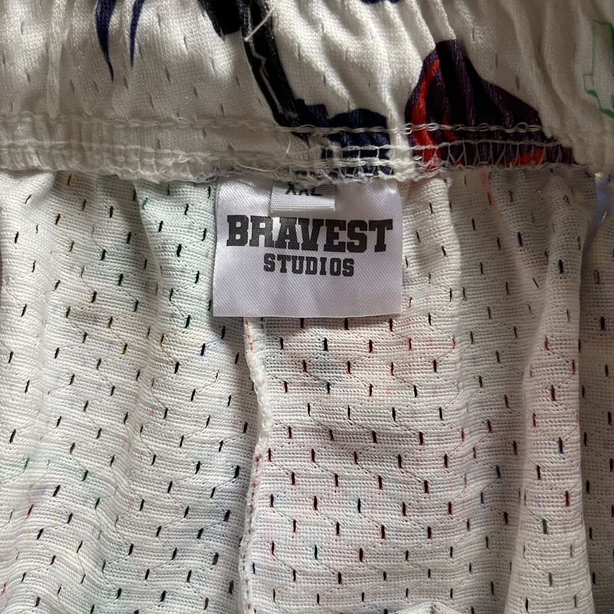 Bravest Studios Bravest Studios x Hysteric Glamour SS21 White Logo Shorts Size US 36 / EU 52 - 8 Thumbnail