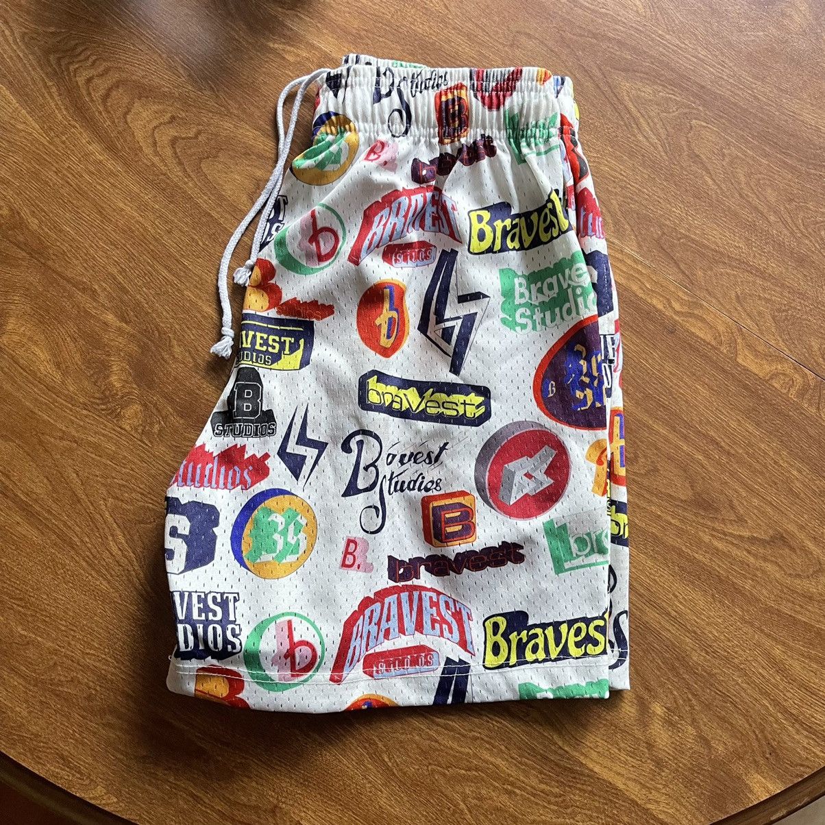 Bravest Studios Bravest Studios x Hysteric Glamour SS21 White Logo Shorts Size US 36 / EU 52 - 11 Thumbnail