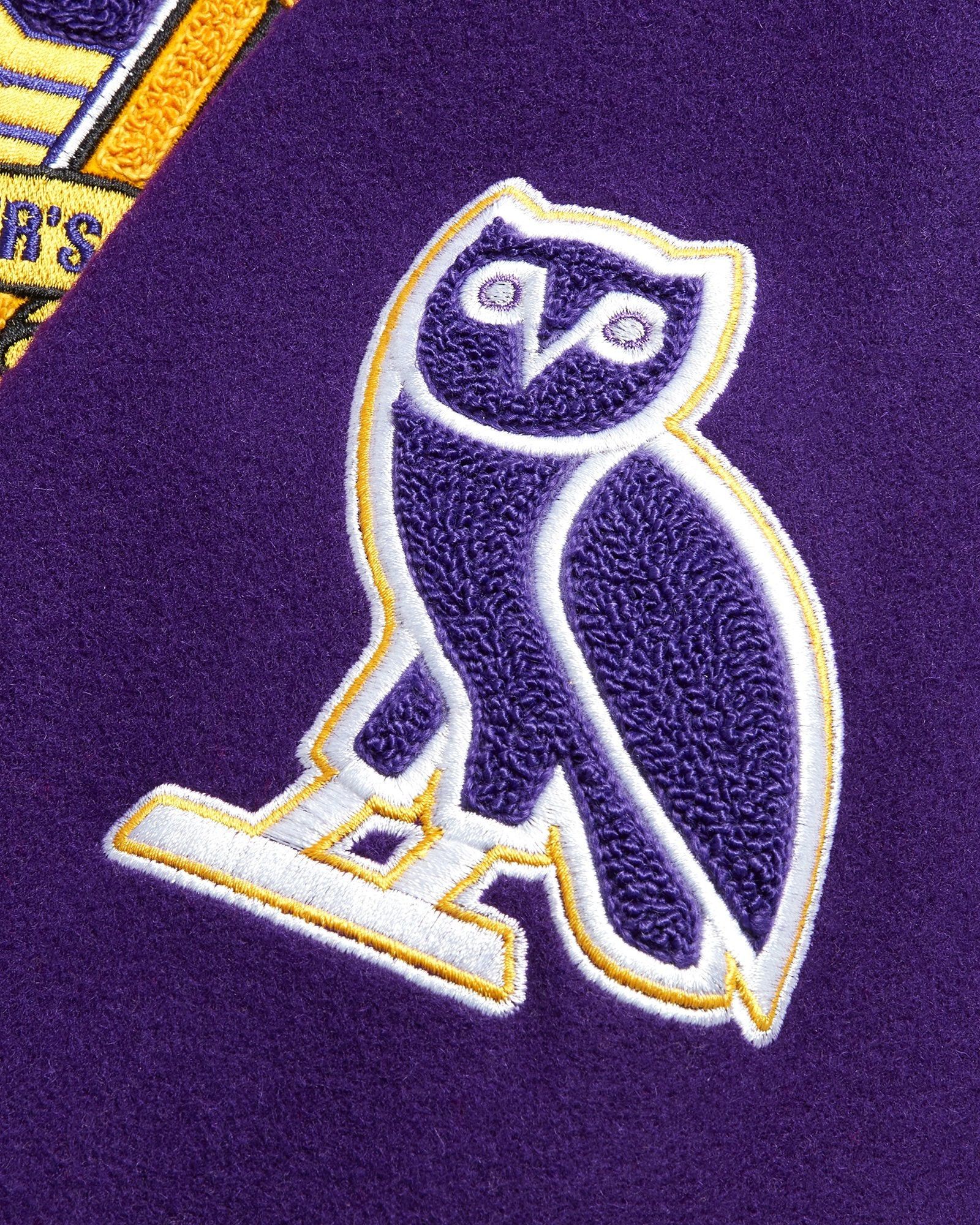 Drake OVO X NBA LAKERS VARSITY JACKET Size US S / EU 44-46 / 1 - 9 Thumbnail