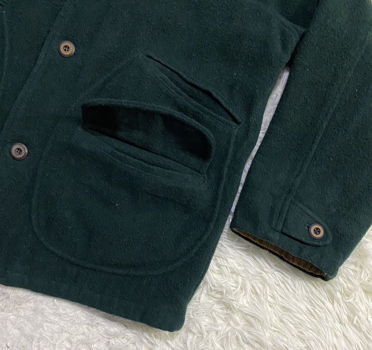 Japanese Brand × Vintage Vintage Milagosta Technical Wear Quilted Wool Blend Jacket Size US L / EU 52-54 / 3 - 5 Thumbnail
