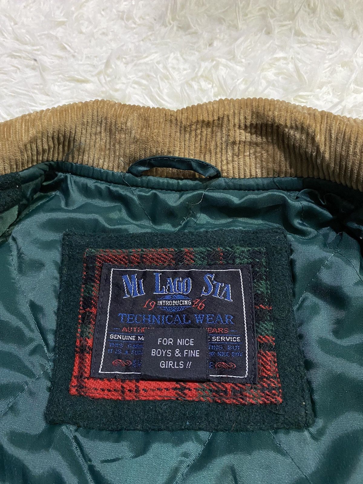 Japanese Brand × Vintage Vintage Milagosta Technical Wear Quilted Wool Blend Jacket Size US L / EU 52-54 / 3 - 14 Thumbnail