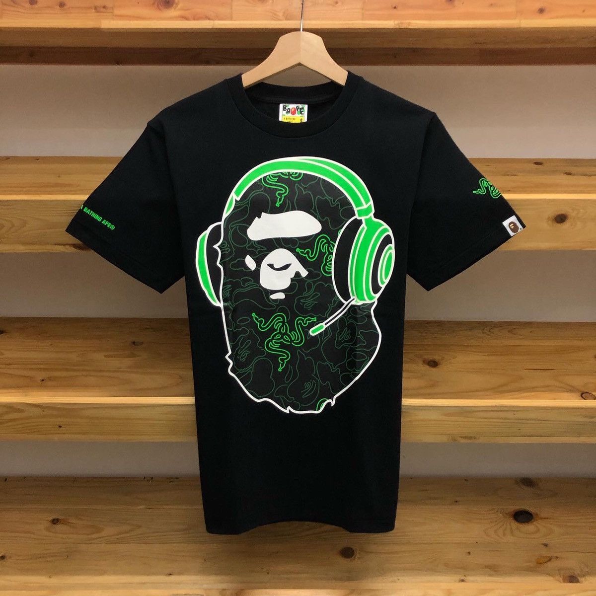 Tee Razer Bape Tee Bape Razer A BATHNIG APE Men's BAPE X RAZER
