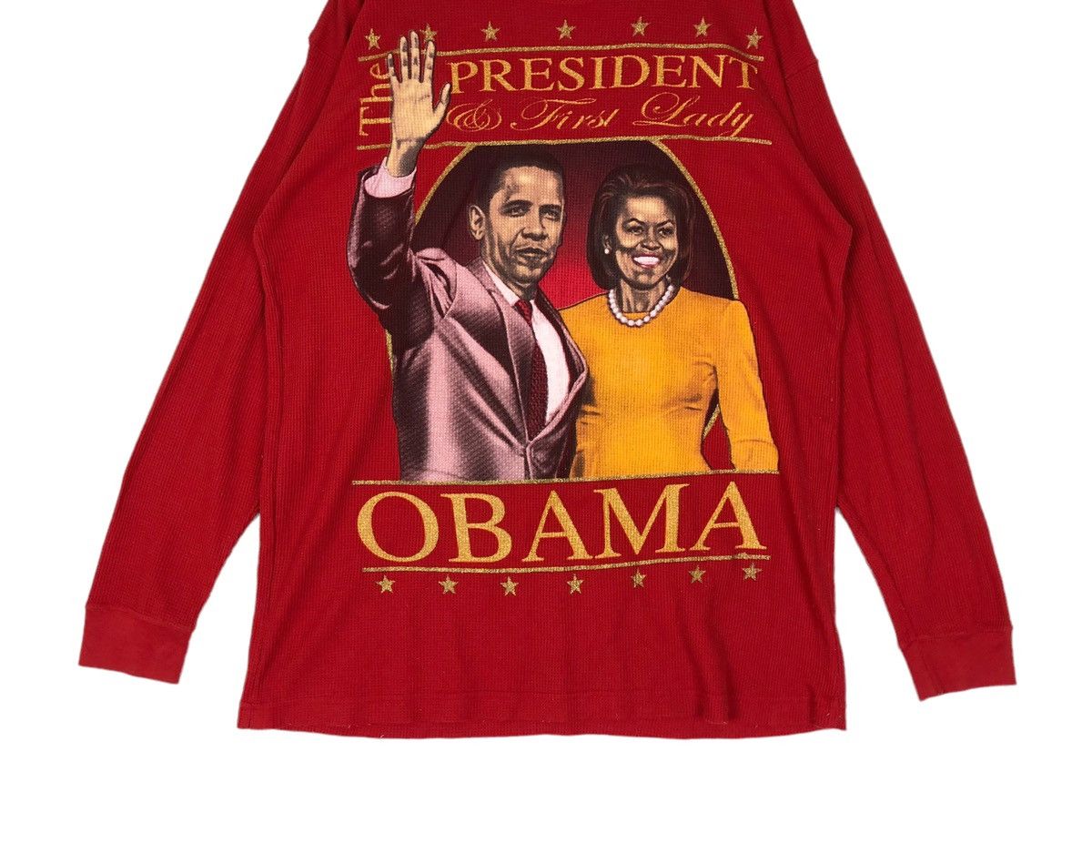 President's Barrack Obama Mr President Art Printing Oversized T Shirt Size US XL / EU 56 / 4 - 4 Thumbnail