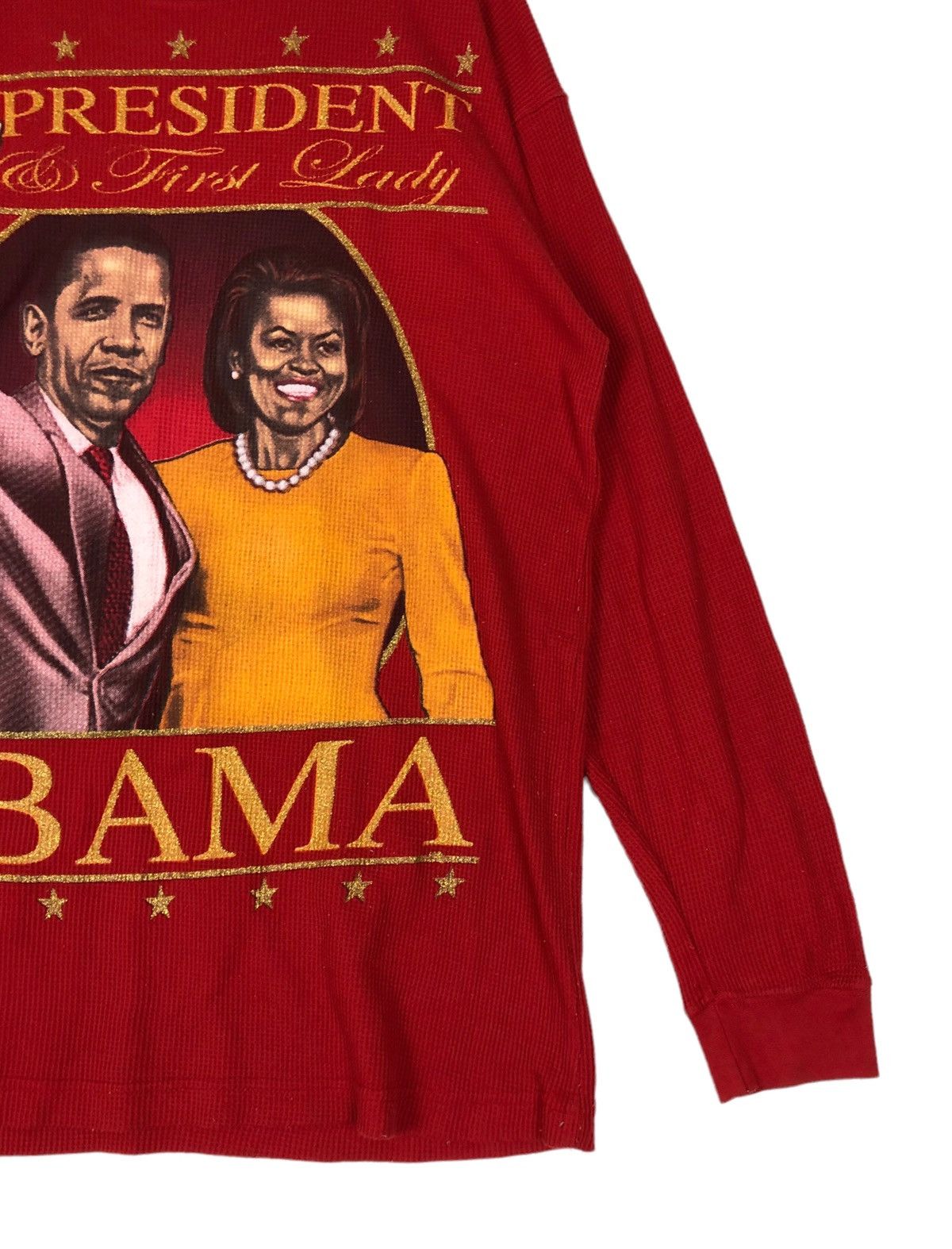 President's Barrack Obama Mr President Art Printing Oversized T Shirt Size US XL / EU 56 / 4 - 5 Thumbnail