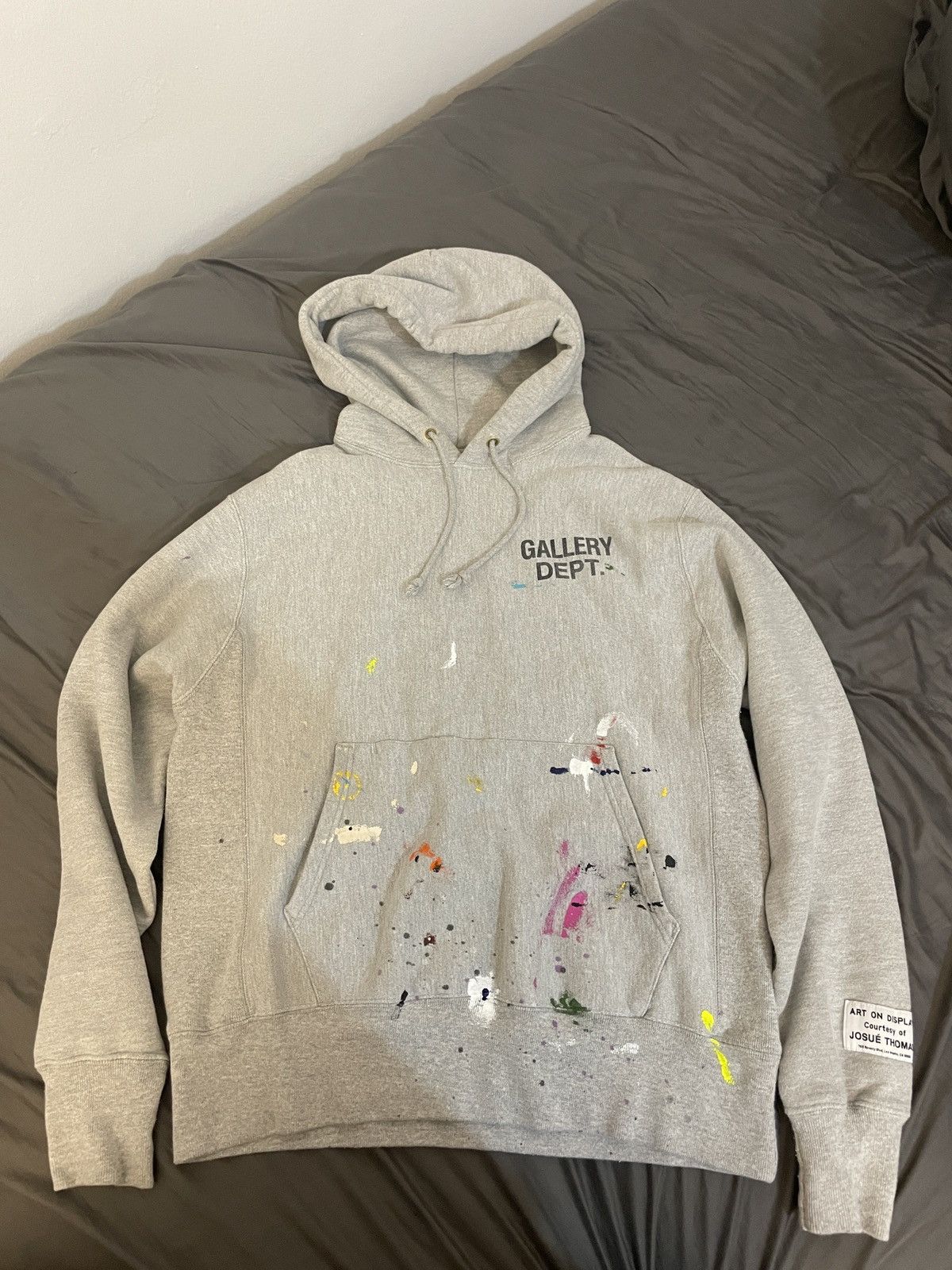 FINAL DROP Gallery Dept Paint Splatter Hoodie