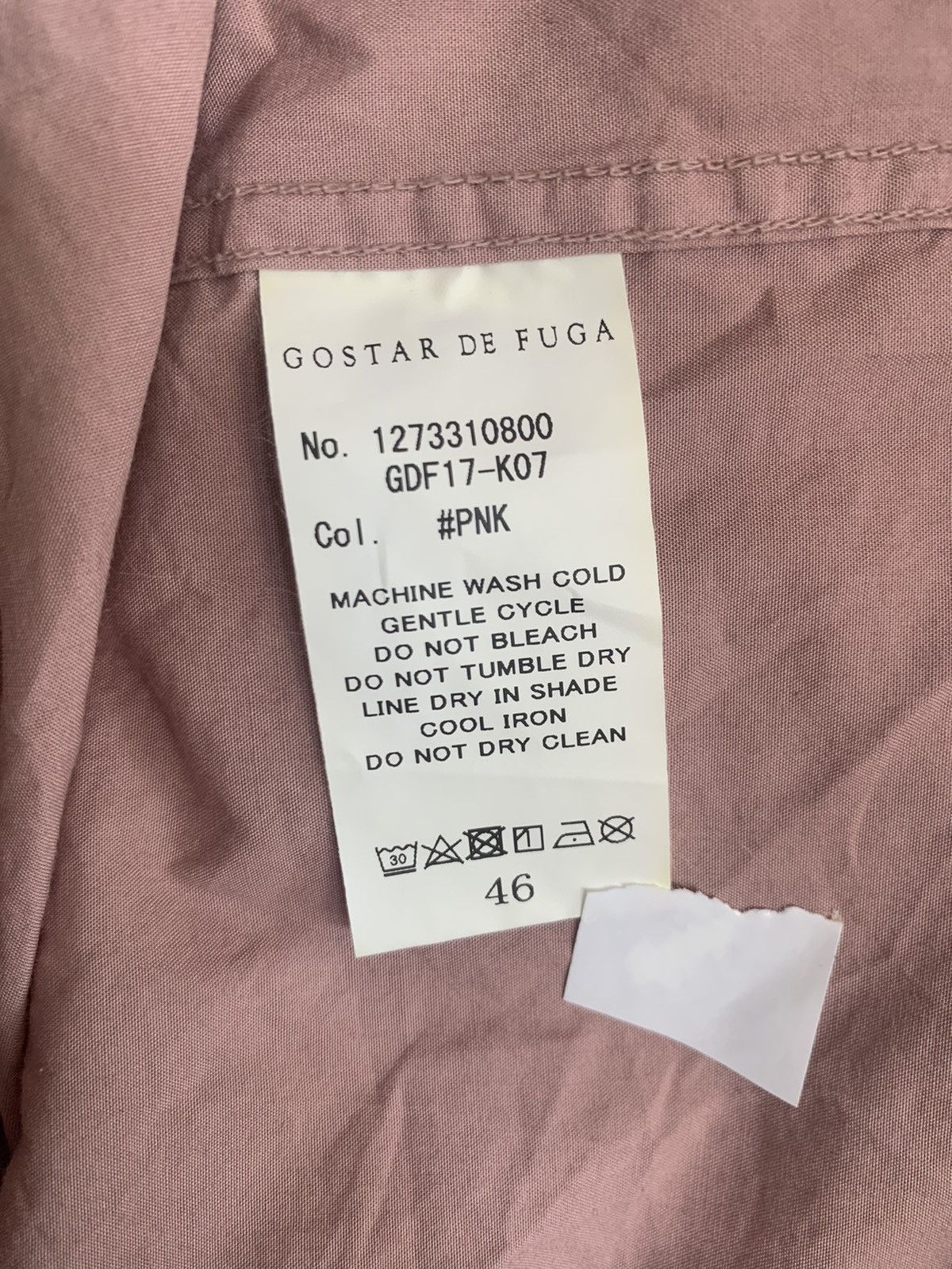Designer × GOSTAR DE FUGA Gostar De Fuga Open Collar Shirt Size US S / EU 44-46 / 1 - 4 Thumbnail