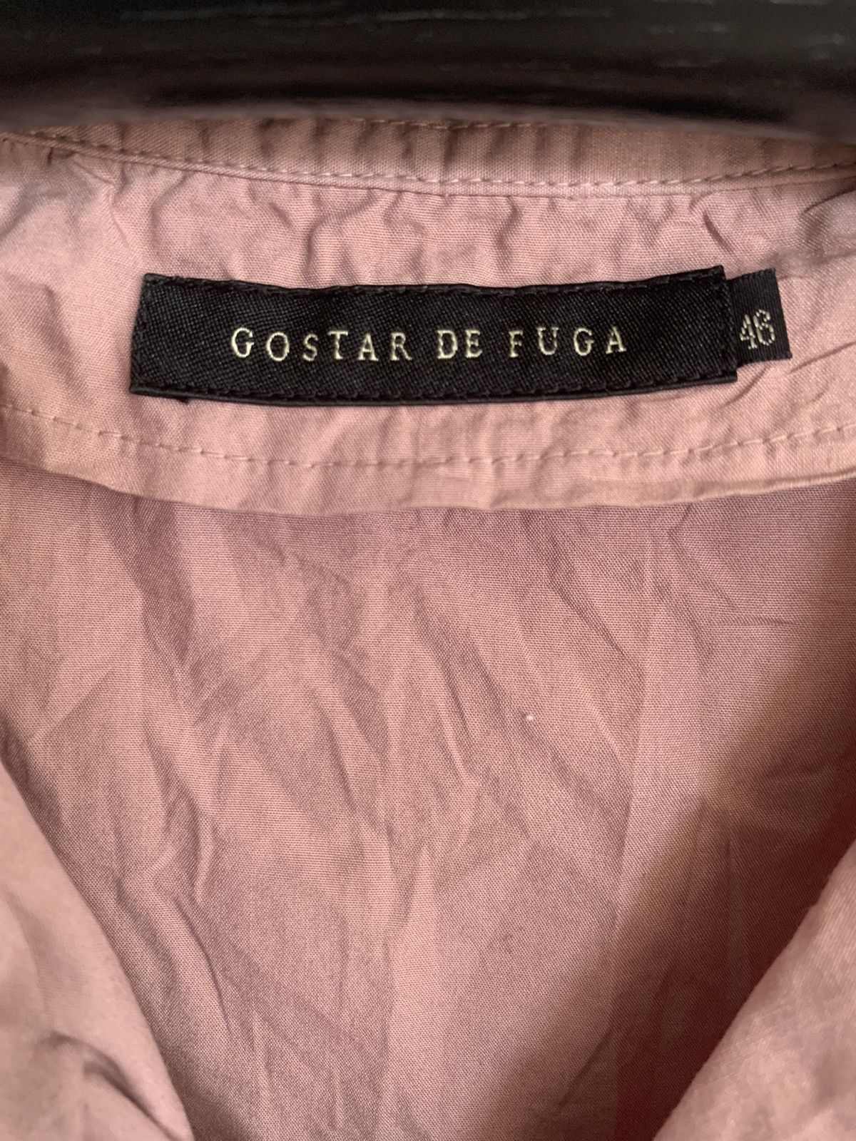 Designer × GOSTAR DE FUGA Gostar De Fuga Open Collar Shirt Size US S / EU 44-46 / 1 - 3 Thumbnail