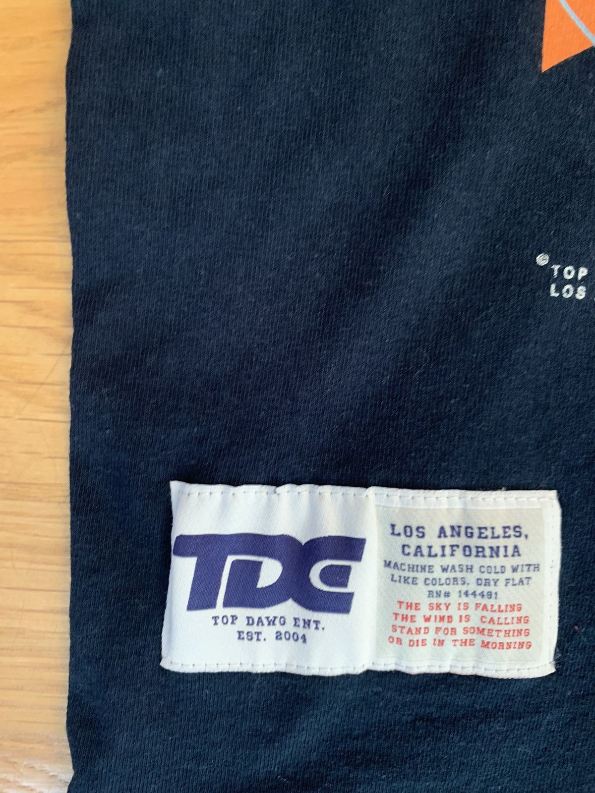 Kendrick Lamar ScHoolboy Q TDE Championship Tour Tee Size US M / EU 48-50 / 2 - 4 Thumbnail